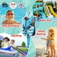 thumbnail image 7 of Quiksilver Child Life Jacket, US Coast Guard Approved PFD with Safety Strap, Boys 33 - 55 lbs, 7 of 7