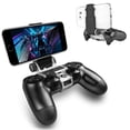 thumbnail image 2 of Soporte para teléfono con controlador, soporte para teléfono PS4 con clip inteligente para controlador PS4 4 compatible con PS4 Remote Play, 2 of 5