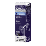 Hydralyte Effervescent Granules, Berry, 3 Count