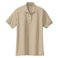 thumbnail image 5 of Yellow Rooster Women's Silk Touch Classic Female Polo Shirt Stone 4XL, 5 of 6