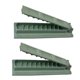 thumbnail image 1 of 2 piezas de máquina para hacer brochetas de carne para barbacoa, reutilizable, para prensar brochetas de kebab, accesorios para parrilla de cocina, color verde, 1 of 8