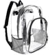 thumbnail image 1 of Heavy Duty Transparent Clear Backpack See Through Backpacks For School,sports,work,stadium,security Travel,college 16.5 Inch 26-27s, 1 of 5
