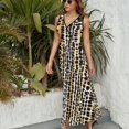 thumbnail image 3 of Stripe Vestido Sin Mangas , Vestidos De Lujo Para Ocasiones Oficiales, 3 of 5