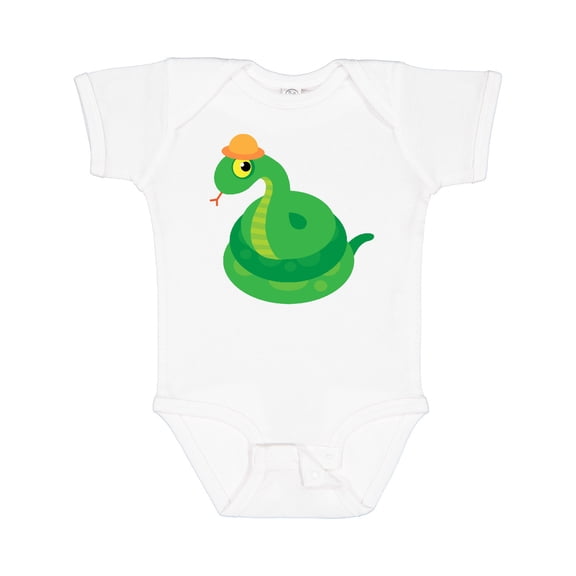 Inktastic Cute Snake Boys or Girls Baby Bodysuit