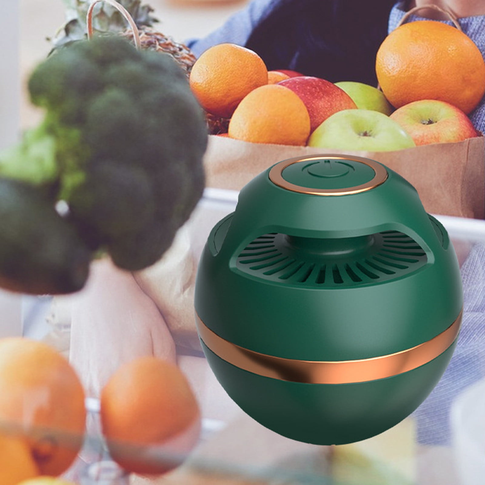 RKSTN Refrigerator Deodorizer, Ozones Odor Remove, Portable Mini Refrigerator Deodorizer