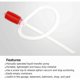 thumbnail image 2 of Manual Siphon Pump for Gasoline, Fuel or Water for Pumping and Transferring Liquids - Large Siphon for Mowers, 2 of 5