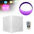 thumbnail image 4 of Color Changing Stool Tables Chair Cube Seat Party Club Bar Furniture LED 16-RGB, 4 of 15