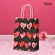 thumbnail image 5 of 12 bolsas de mano para regalo de San Valentín, reutilizables, para fiestas Base negra, 5 of 7