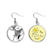 thumbnail image 1 of Obra maestra de dibujo China chino peregrinación Pendiente Sol Flor Pendiente Joyas Moda Unbranded M, 1 of 3