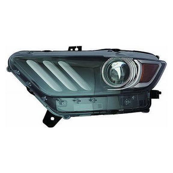 Left Driver Side Headlight Assembly - Compatible with 2015 - 2022 Ford Mustang 2016 2017 2018 2019 2020 2021