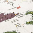 thumbnail image 3 of Elephant Stock My Home I Push Pin Caribbean Map Wall Art - Map Canvas Art - 12" x 8", 3 of 8