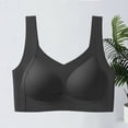 thumbnail image 5 of Bixock Women's Wireless Bras Seamless Solid Color Tank Top Built In Fixe Full Support Breathable Soft Fabric for Daily Activities Bra, 5 of 5