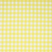 Burlington Large Wicker Hamper Liner, Yellow Gingham