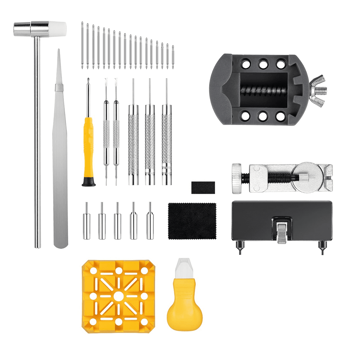 Kit De Réparation De Montre - Outils Pour Bracelet, Tige, Pointeau - Neuf