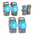 thumbnail image 1 of Rollerface Set de Protectores, Color Azul/Gris, Chico, 1 of 8