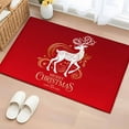 thumbnail image 3 of Merry Christmas Area&nbsp;Rug 2x3ft Abstract Red Reindeer Winter Animal Modern Non-Slip&nbsp;Washable Square&nbsp;Rugs Soft Felt Indoor Floor Mat for Bedroom Kitchen Living Room Bathroom, 3 of 9