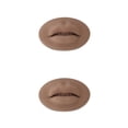 thumbnail image 2 of Kenally Maquillaje permanente 3D Silicona Práctica Boca Labios Portátil Reutilizable Piel Suministros de belleza Aprendizaje Entrenamiento Café Café 2piezas Kenally CBP295122, 2 of 6