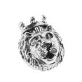 thumbnail image 4 of 10 Unids de Colgantes Cabeza de León Puede Usar  Colgante de Collar, Material Aleación Astilla Macarena Colgantes de cabeza de león, 4 of 8