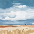 thumbnail image 2 of Scarvey, Emma 20x20 White Modern Wood Framed Museum Art Print Titled - Prairie Landscape II, 2 of 4