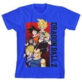 thumbnail image 5 of Bioworld Dragon Ball Z Vegeta Character Group Youth Royal Blue Graphic Tee Shirt-Small, 5 of 7