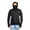 BLACK, variant on Men's Fashion Activewear Hoodie Ninja Style Sweatshirt Charcoal Medium