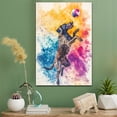 thumbnail image 2 of German Wirehaired Pointer Dog Canvas Volleyball Stretched Canvas Size 8x12 – Funny German Wirehaired Pointer Dog Canvas Wall Decor, Funny Dog Wall Art for Volleyball Room, 2 of 5