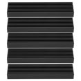thumbnail image 1 of 5Pcs Heat Sink Black Aluminum Radiators for CPU Amplifiers Modules PCBs Q25 x 10 x 100, 1 of 14