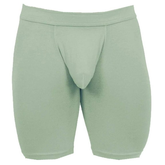 Obviously EliteMan Boxer Brief 9inch Leg - Mint Green