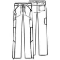 thumbnail image 3 of Code Happy Low-Rise Drawstring Cargo Pant w/ Antimicrobial + Fluid Barrier Scrub Bottoms, 3 of 3