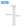 thumbnail image 2 of Unique Bargains Compression Spring, 5 Pack 304 Stainless Steel, 6mm OD, 0.6mm Wire, 50mm Length, 2 of 6