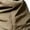 KHAKI, variant on Men Multi Pocket Cargo Pants Stretch Straight Leg Zip Off Wear Resistant All Season Outdoor Trousers