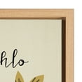 thumbnail image 3 of DesignOvation Sylvie Frida Cathlo Framed Canvas Wall Art By Mia Charro, 18x24 Natural, Colorful Baby Animal Home Decor, 3 of 8