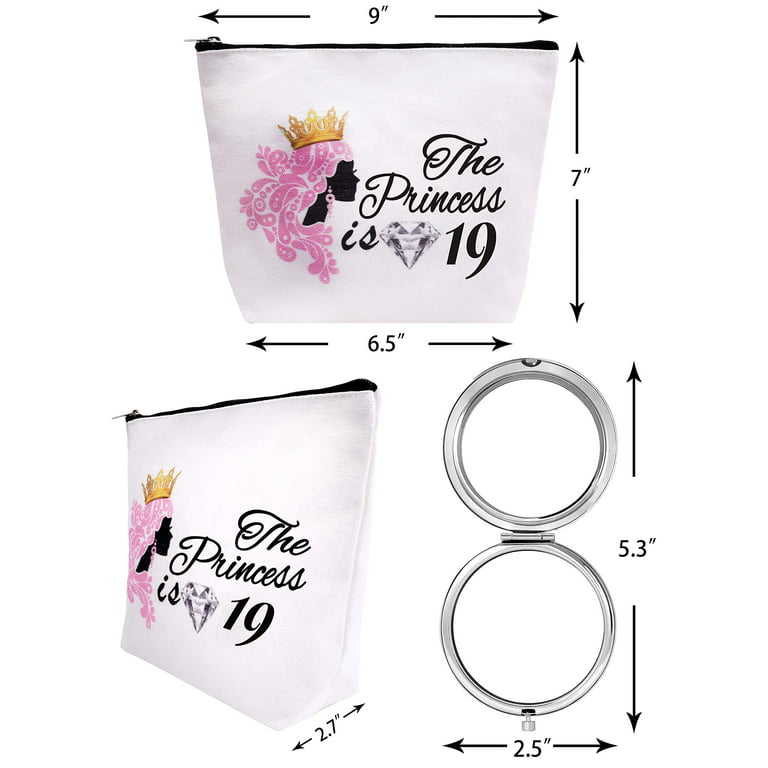 RooRuns 19th Birthday Gifts for Girls, 19 Year Old Girl Birthday Gifts,  Happy 19th Birthday Gifts Ideas,19 Year Old Gifts for Daughter Sister  Bestie,19th Birthday Decorations for Girls Blanket 