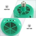 thumbnail image 3 of 1pc Chicken Breeding Heating Lamp Heater Fan Heat Light Heat Emitter (Green), 3 of 5