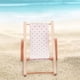 thumbnail image 5 of Silla de playa de Madera Zulema 1:12 accesorios de muebles miniatura plegable, 5 of 7