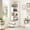 White, variant on Fnova 70" Conner Bookcase with 4-Tier Open Display Storage Shelves 2 Drawers, Large Book Shelf Bookcase Bookshelf for Living Room, Home Office, Bed Room