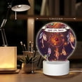 thumbnail image 6 of Naloa Beautiful Dreamcatcher1 Acrylic LED Night Light Custom LED Lights Personalized Nightlight Customized Gifts for Family Couples Friends, 6 of 9