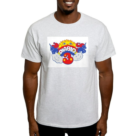 CafePress - Diablo 3 Fun Colored T Shirt - Men's Classic Graphic T-Shirt