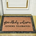 thumbnail image 6 of Bjutir Grandkids Welcome Doormat Entrance Front Door Mat For Home Bedroom Decor Non Slip Rug Decorative Accessories 24×16 Inches, 6 of 9
