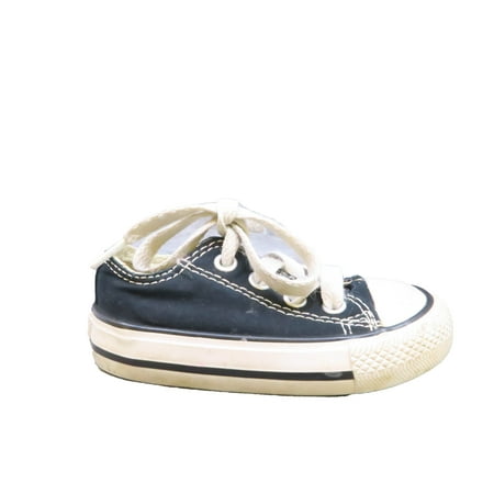 

Pre-owned Converse Unisex Black Sneakers size: 4 Infant
