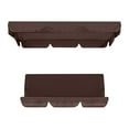 thumbnail image 1 of Clearance Sales! Patio Swing Canopy Cover Set Swing Replacement Top Cover + Swing Cushion Cover, 1 of 1