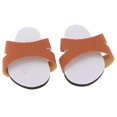 thumbnail image 2 of Zapatils sandalias para accesorios de Doll de 18 pulgadas naranja Hugo Zapatillas de muñecas, 2 of 10