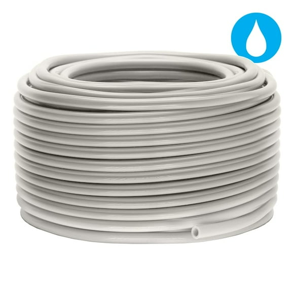 3/16'' x 50' Clear Food Grade Poly Tubing
