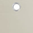 thumbnail image 6 of Eclipse Solid Thermapanel Room Darkening Grommet 54 x 54 Curtain Panel in Stone, 6 of 10