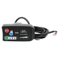 thumbnail image 1 of Weiweiguan 1pc Mountain Bike Display Panel Bike Control Panel Display Control Panel, 1 of 7