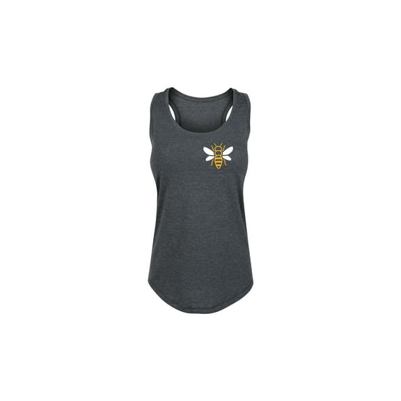 Instant Message - Yellow Bee - Women's Racerback Tank
