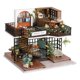 thumbnail image 1 of Wooden DIY hut jungle Momo Tea scaled cute shop exquisite ornaments furniture with dust cover, creative romantic birthday gift, 1 of 5