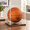 Basketball Display Case, variant on Full Size Display Case Highr Wooden Base