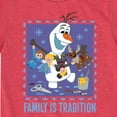 thumbnail image 3 of Frozen 2 - Olaf Family Is Tradition - Toddler And Youth Short Sleeve Graphic T-Shirt, 3 of 5