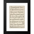 thumbnail image 2 of Frank Chouteau Brown 11x14 Black Modern Framed Museum Art Print Titled - Spanish Script 2 (1902), 2 of 5